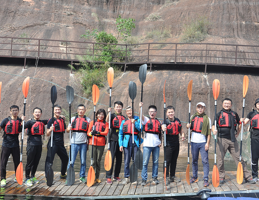 激情皮劃艇 水上團建-燃爆團隊